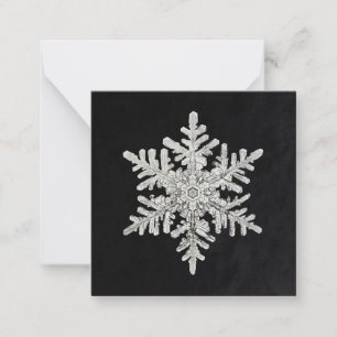 Wilson Bentleys Snowflake Anteckningskort
