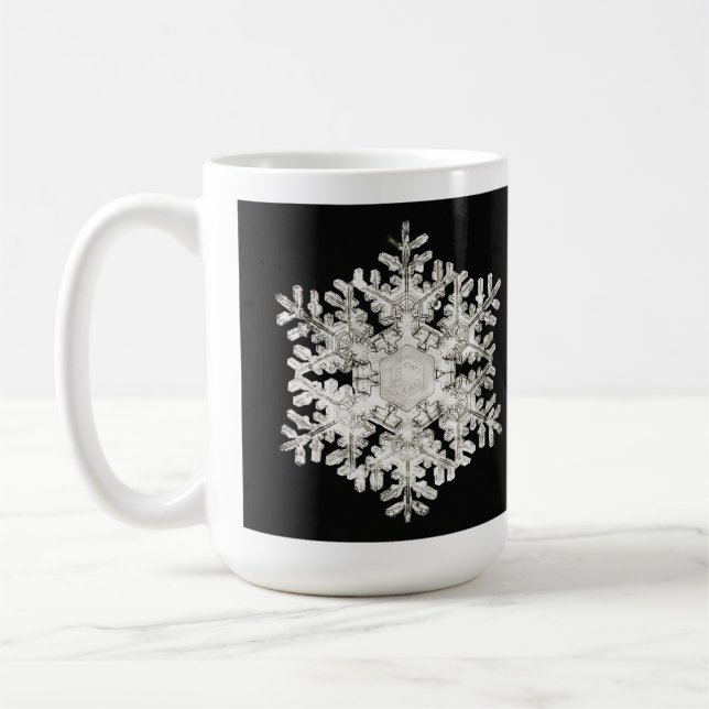 Wilson Bentleys 'Stellar Snowflake nr 586' Kaffemugg (Vänster)