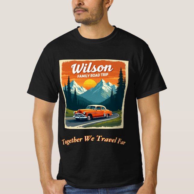 Wilson Familj Äventyrs T-Shirt (Framsida)