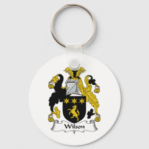 Wilson Family Crest Nyckelring