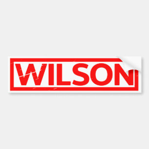 Wilson Frimärke Bildekal