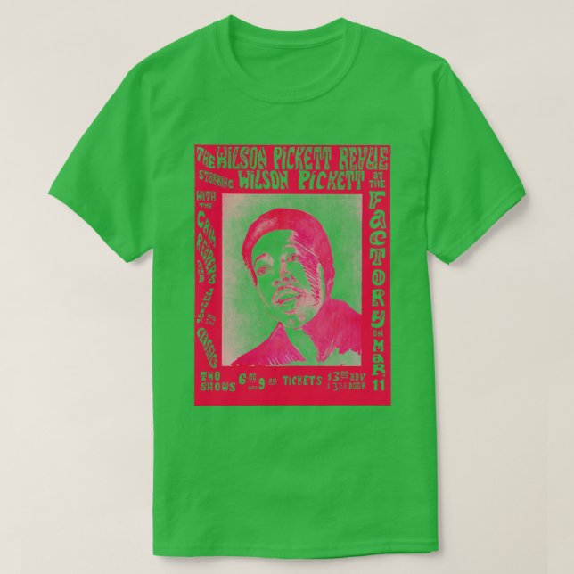 Wilson Pickett T Shirt (Design framsida)