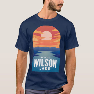 Wilson Sjö NV Retro Sunset T Shirt