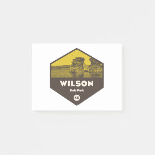 Wilson State Park Kansas Post-it Block