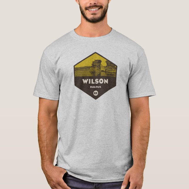 Wilson State Park Kansas T Shirt (Framsida)