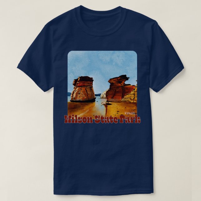 Wilson State Park Kansas T Shirt (Design framsida)