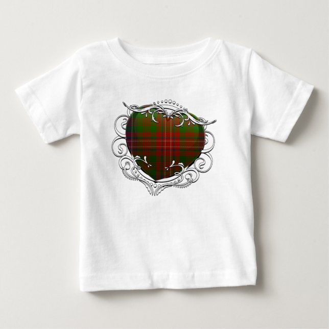 Wilson Tartan Heart T-shirt (Framsida)