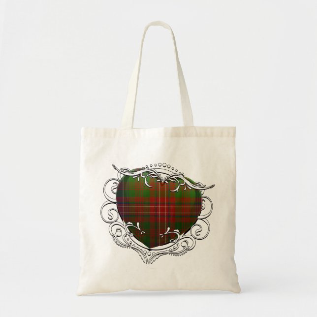 Wilson Tartan Heart Tygkasse (Framsidan)