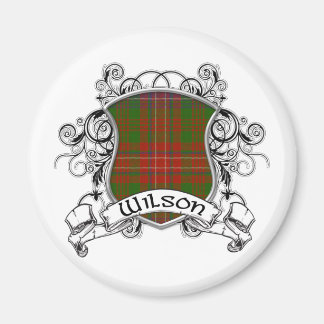 Wilson Tartan Shield Magnet