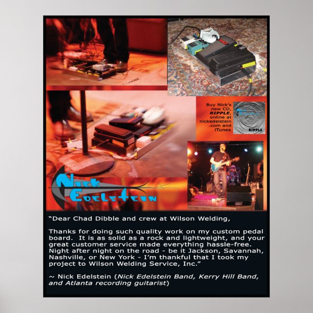 Wilson Welding Poster (Framsidan)