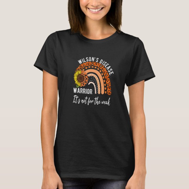 Wilsons sjukdomskänsla t shirt (Framsida)