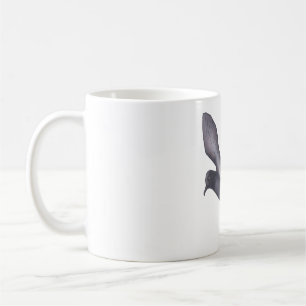 Wilson's Storm-Petrel vattencolor bird art Kaffemugg