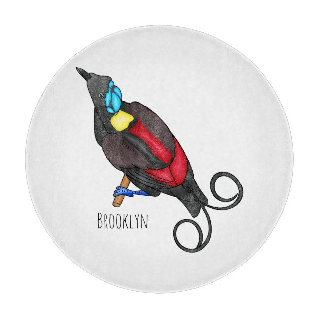 Wilsons tecknad för fåglar i paradiset (Framsidan)