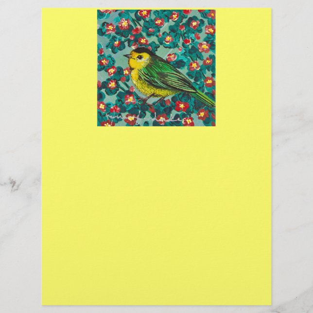 Wilson's Warbler (Framsida)