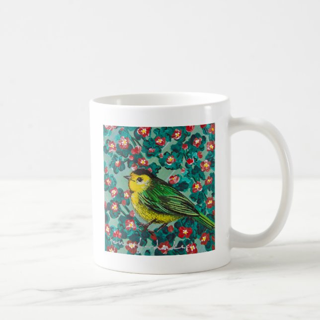 Wilson's Warbler Kaffemugg (Höger)
