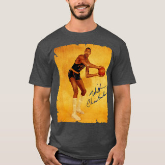 Wilt Chamberlain-Vintagens utformning av basket 1 T Shirt