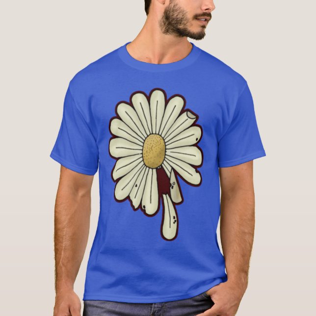Wilting Daisy T Shirt (Framsida)