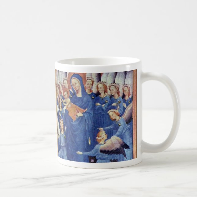 Wilton Diptychöverblick vid Meister Des Kaffemugg (Höger)