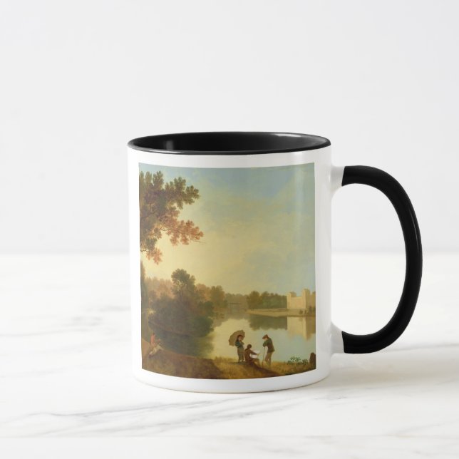 Wilton hus från southeasten, c.1758-60 (olje- mugg (Höger)