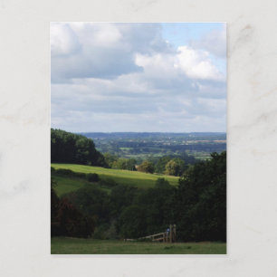 Wiltshire Countryside Postcard Vykort