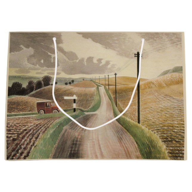 Wiltshire Ligcape (av Eric Ravilious) (Framsidan)