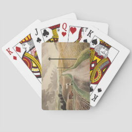 Wiltshire Ligcape (av Eric Ravilious) Casinokort