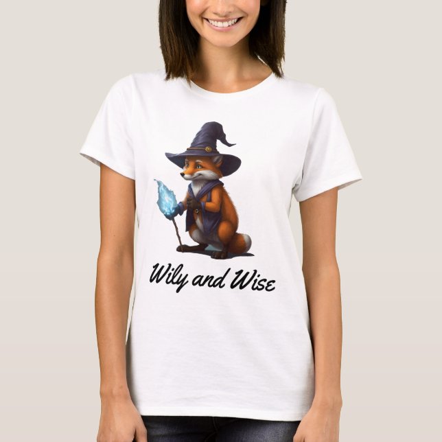 Wily and Wise T Shirt (Framsida)