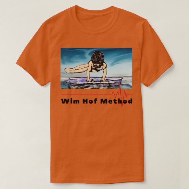 Wim Hof-metod 2 T Shirt (Design framsida)