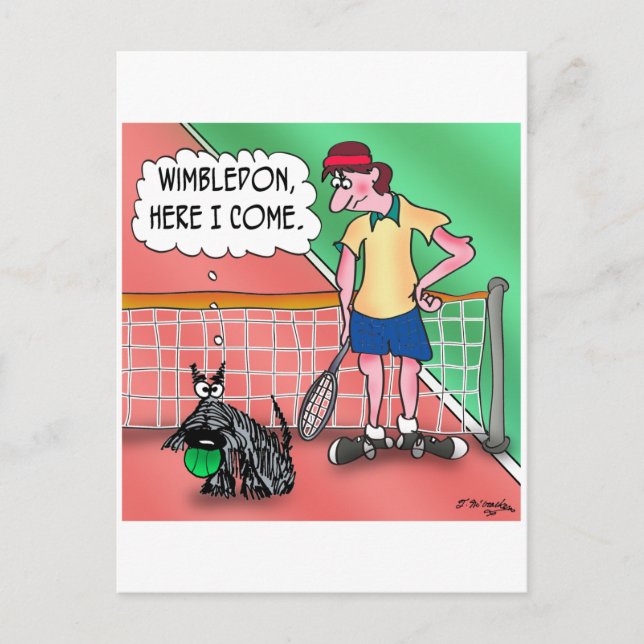 Wimbledon, här Kom Vykort (Framsida)