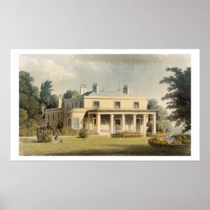 Wimbledon parkerar, från R. Ackermanns (1764-1834 Poster