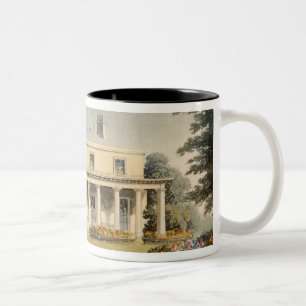 Wimbledon parkerar, från R. Ackermanns (1764-1834 Två-Tonad Mugg
