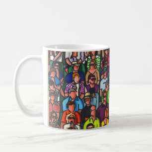 Wimbledon tennisfläktar kaffemugg