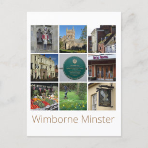 Wimborne Minster Vykort