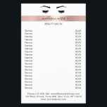 Wimpern Augenbrauen Flyer<br><div class="desc">Personalisierbare Flyer mit Wimpern & Augenbraue Illustration. Perfekt für Wimpern & Makeup Artisten,  Friseure und Kosmetiker. Editiere dein Produkt in Minuten in dem Du deine Daten hinzu fügst. Über "weiteres personalisieren" kannst du die Schriftart/Farbe/Position verändern.</div>