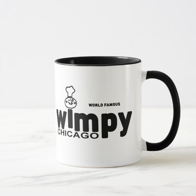Wimpy Grills Restaurants, Chicago, Illinois Mugg (Höger)