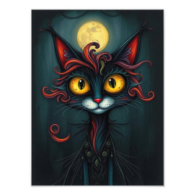 Wimzimajellic Castiel Fototryck (Framsidan)