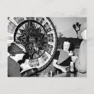 Win A Fortune Vintage Las Vegas Casino Vykort