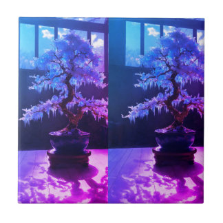 "win Ice Bonsai in Parallel Universe Ceramic Tile" Kakelplatta