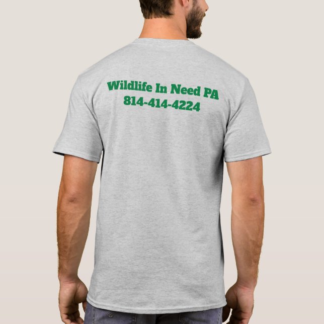 WIN Logo Herr t-shirt (med färgval)  (Baksida)