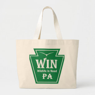 WIN Logo Jumbo Tote Tygkasse