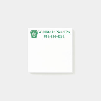 WIN Logo Sticky Notes Post-it Block