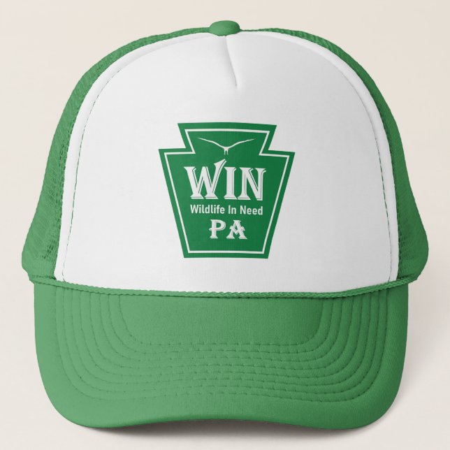 WIN Logo Trucker Hat Keps (Framsida)