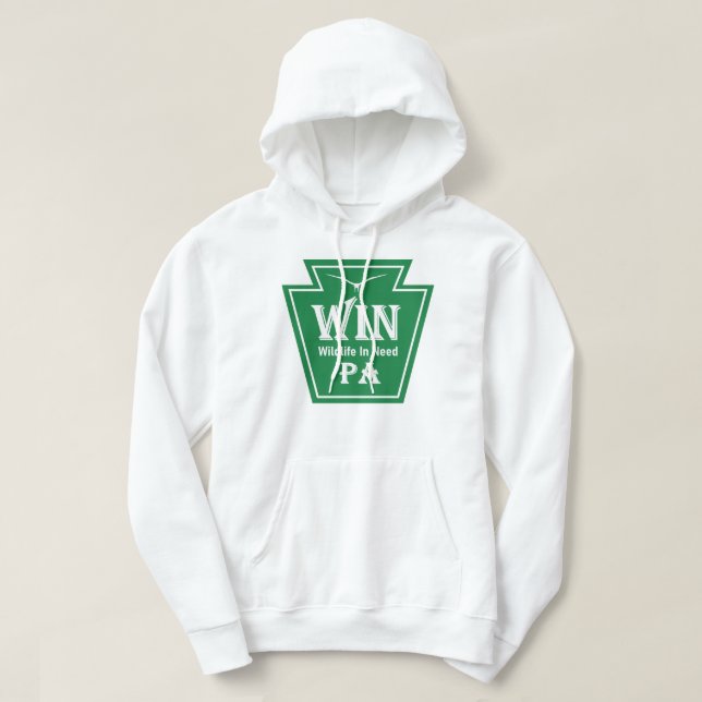 WIN logotröja Hoodie (Design framsida)