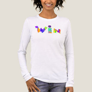 WIN Logotyp Kvinnors Kul T Shirt