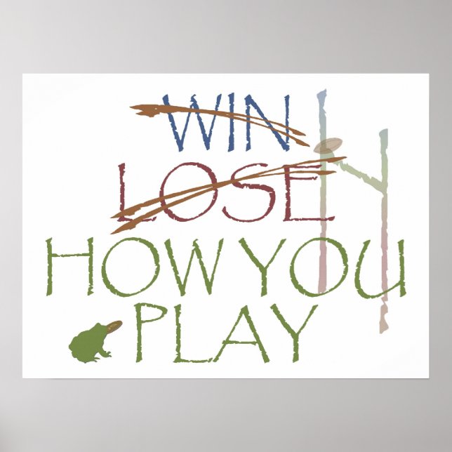 Win-Lose-How you Play Poster (Framsidan)