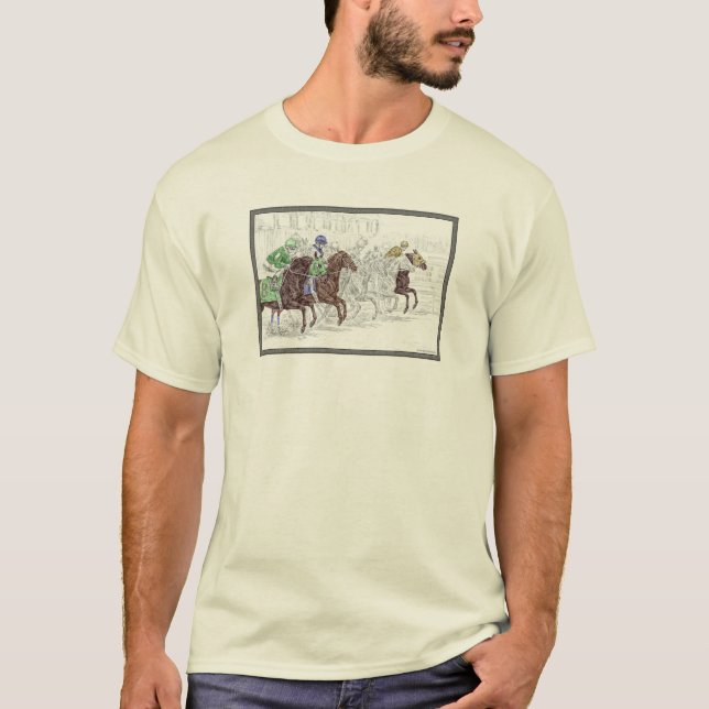 Win Ställe Show Tävling Horses Tee (Framsida)