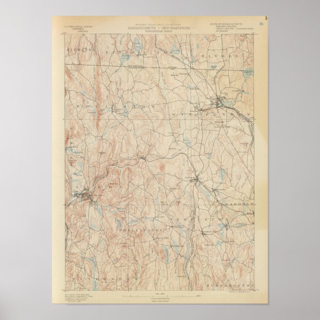 Winchendon, Massachusetts Poster (Framsidan)
