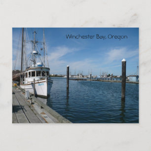 Winchester Bay, Oregon-postkort Vykort