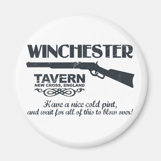 Winchester Beer Magnet (Framsidan)