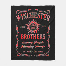 Winchester Brothers sedan 1983 (Red) Fleecefilt